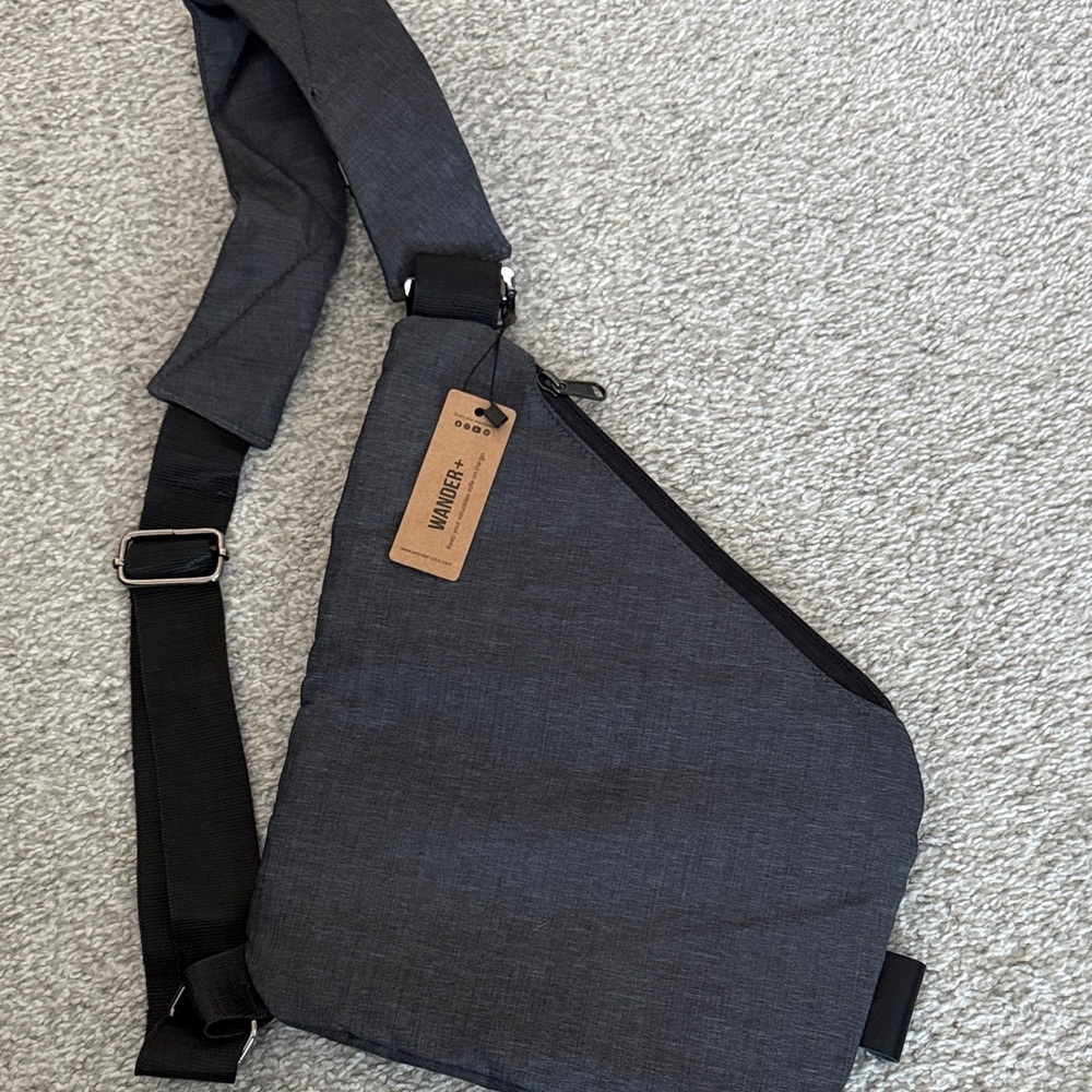 Women’s  Black Sling travel bag